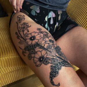 3 Hr Tattoo Session with Alexandra Gray (Flash Only) – Half Pint Tattoo ($600 value)*