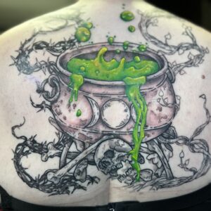 1 Hr Tattoo Session with Robert Serrano (Flash or Custom)  – Covenless Tattoos and Curiosities ($160 value)*